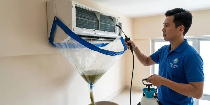 Inside an Aircon Chemical Wash: A Step-by-Step Walkthrough - illustration 1