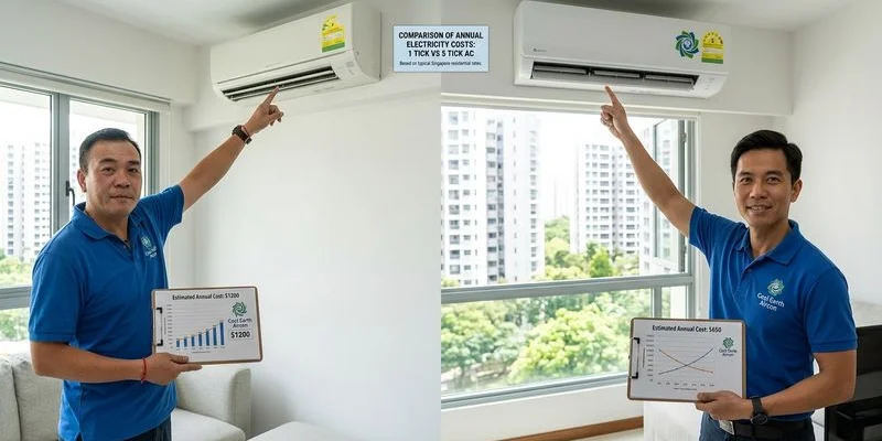 Reading NEA Tick Labels: How to Actually Compare Aircon Energy Ratings - illustration 2