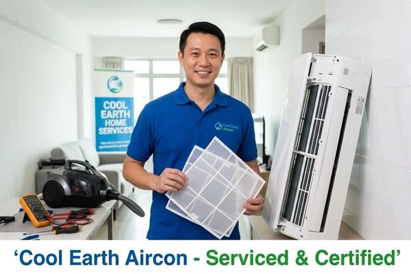 Panasonic aircon servicing image 4