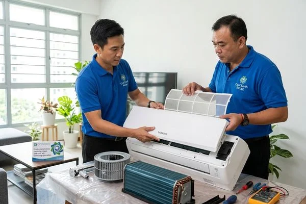 Samsung aircon servicing image 4