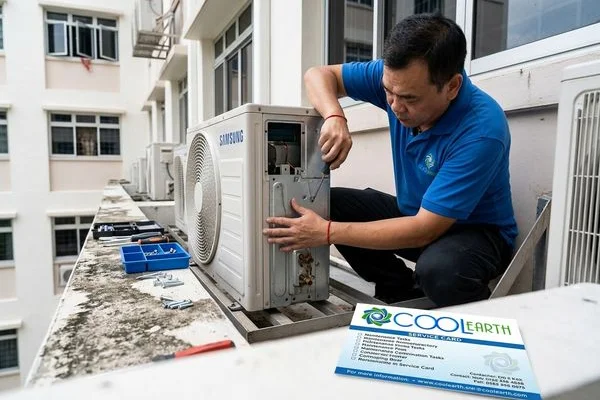 Samsung aircon servicing image 3