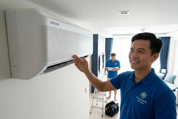 Samsung aircon servicing image 1